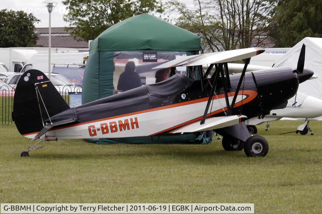 G-BBMH, 1982 EAA Biplane Model P-1 C/N PFA 1348, 1982 Dawson K EAA BIPLANE, c/n: PFA 1348 exhibited at 2011 AeroExpo at Sywell