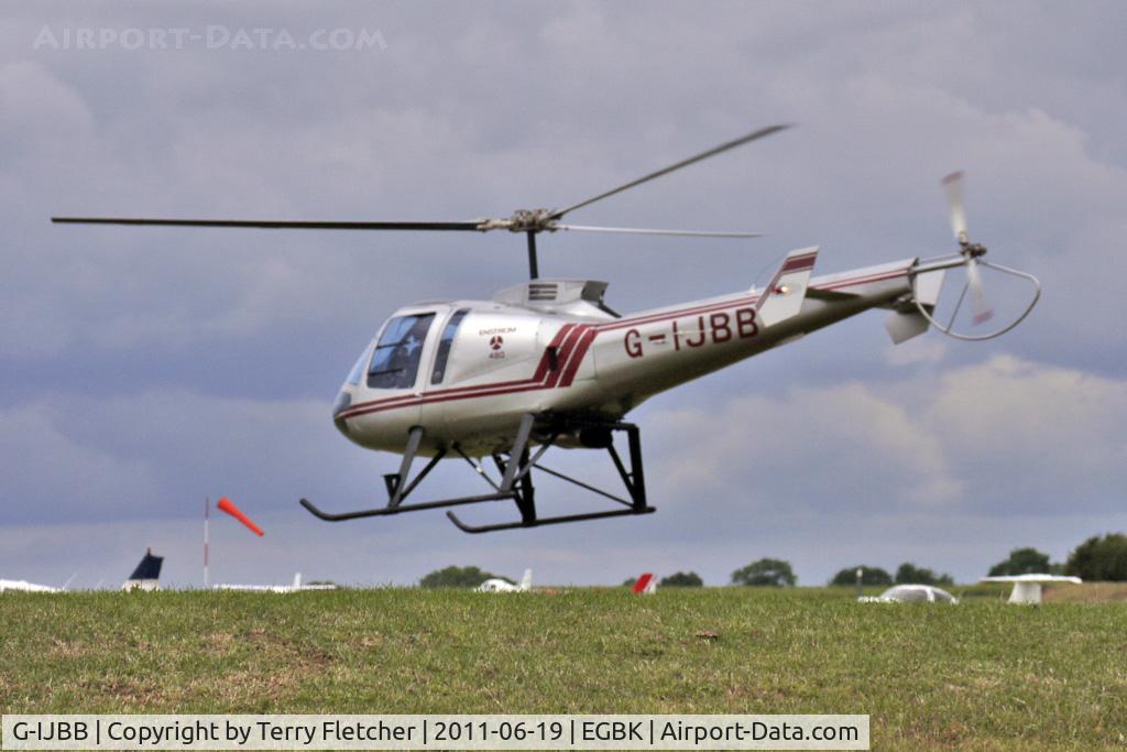 G-IJBB, 1995 Enstrom 480 C/N 5010, 1995 Enstrom Helicopter Corporation ENSTROM 480, c/n: 5010 at Sywell