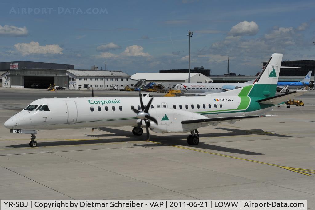 YR-SBJ, 1995 Saab 2000 C/N 2000-018, Carpatair Saab 2000