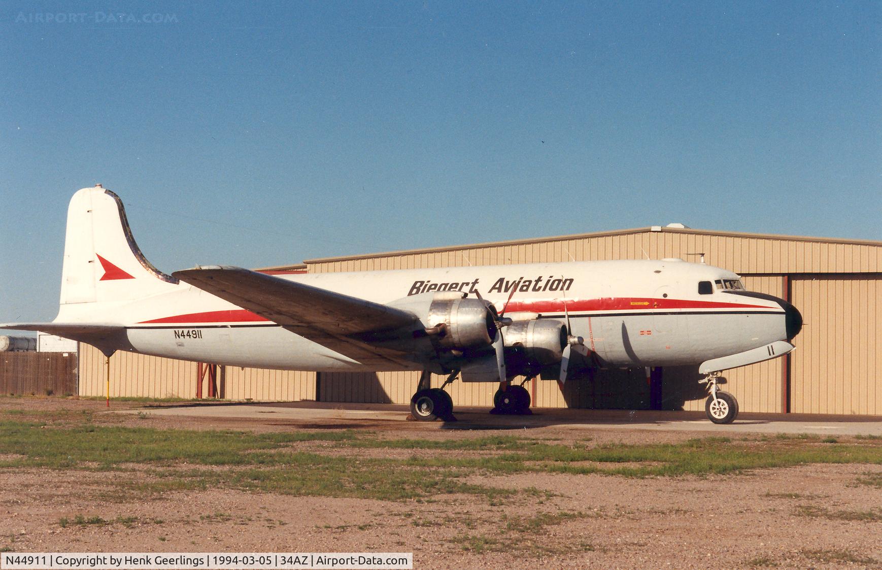 N44911, 1944 Douglas C54B-DC C/N 10461, , Biegert Aviation