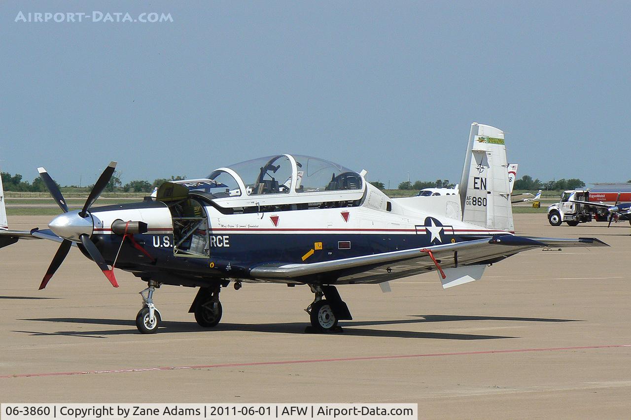 06-3860, 2006 Raytheon T-6A Texan II C/N PT-415, At Alliance Airport - Fort Worth, TX