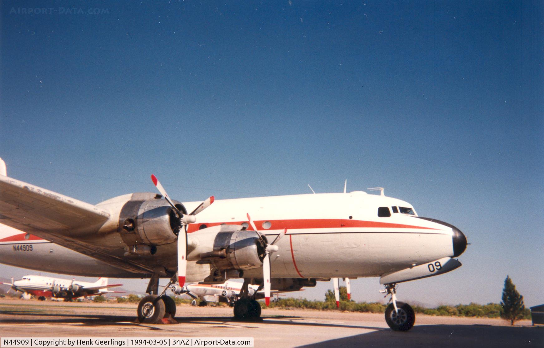 N44909, Douglas C54E-DC C/N 27371, , Biegert Aviation
