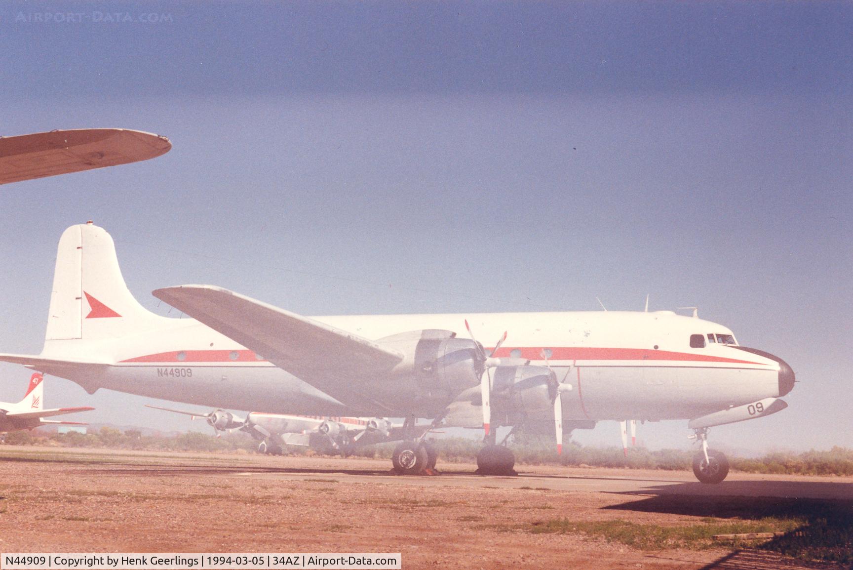 N44909, Douglas C54E-DC C/N 27371, , Biegert Aviation