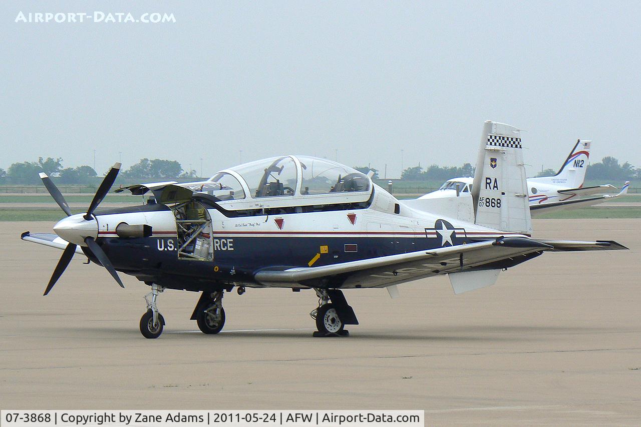 07-3868, 2007 Raytheon T-6A Texan II C/N PT-423, At Alliance Airport - Fort Worth, TX