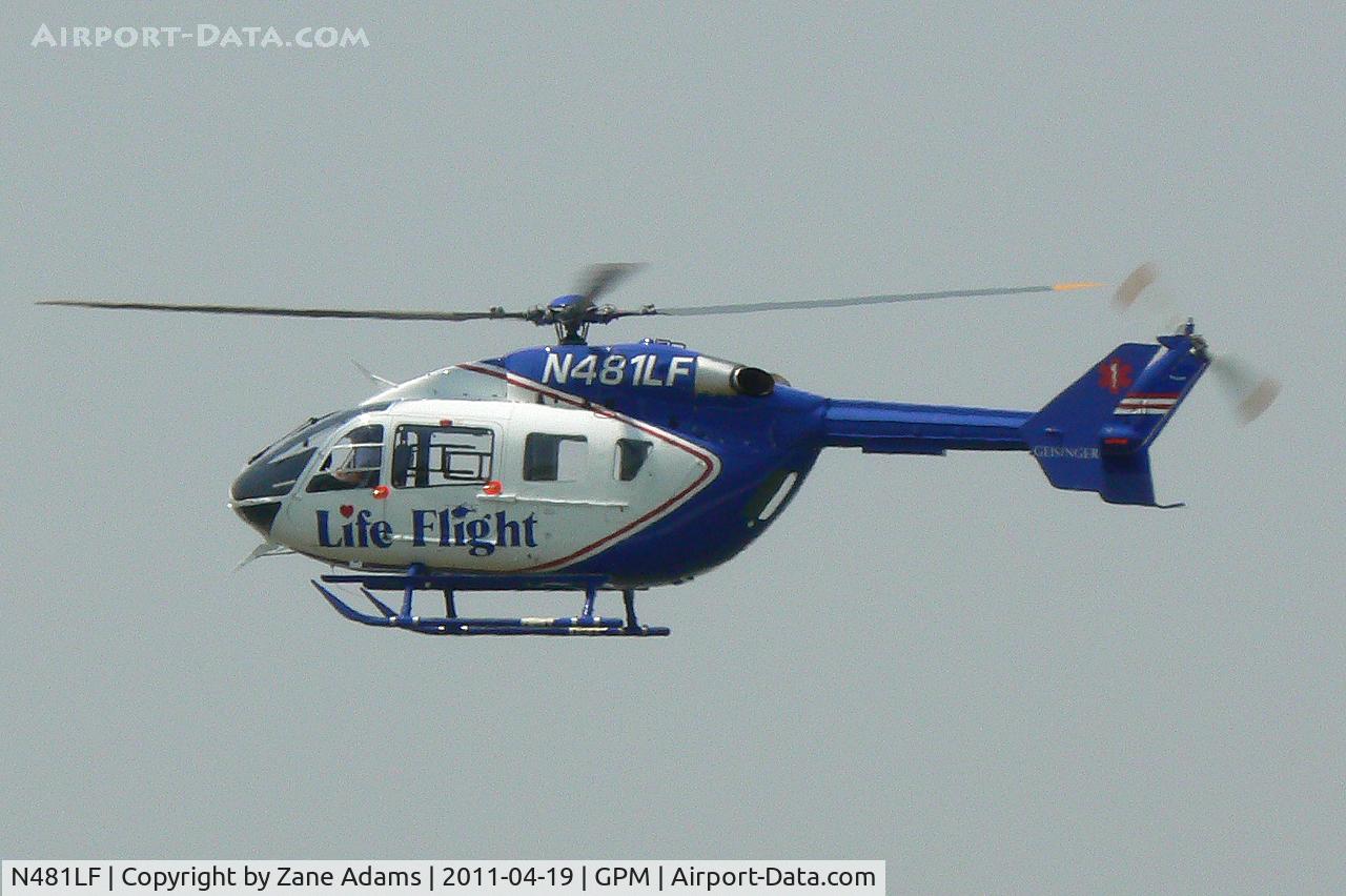 N481LF, Eurocopter-Kawasaki EC-145 (BK-117C-2) C/N 9392, At American Eurocopter - Grand Prairie, TX