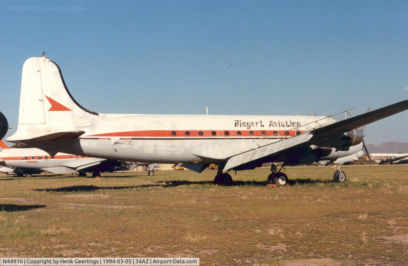 N44910, 1945 Douglas C54B-DC C/N 10601, Biegert Aviation , Sprayer