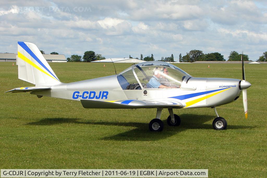 G-CDJR, 2005 Cosmik EV-97 Eurostar C/N 2318, 2005 Cosmik Aviation Ltd EV-97 TEAMEUROSTAR UK, c/n: 2318 at Sywell