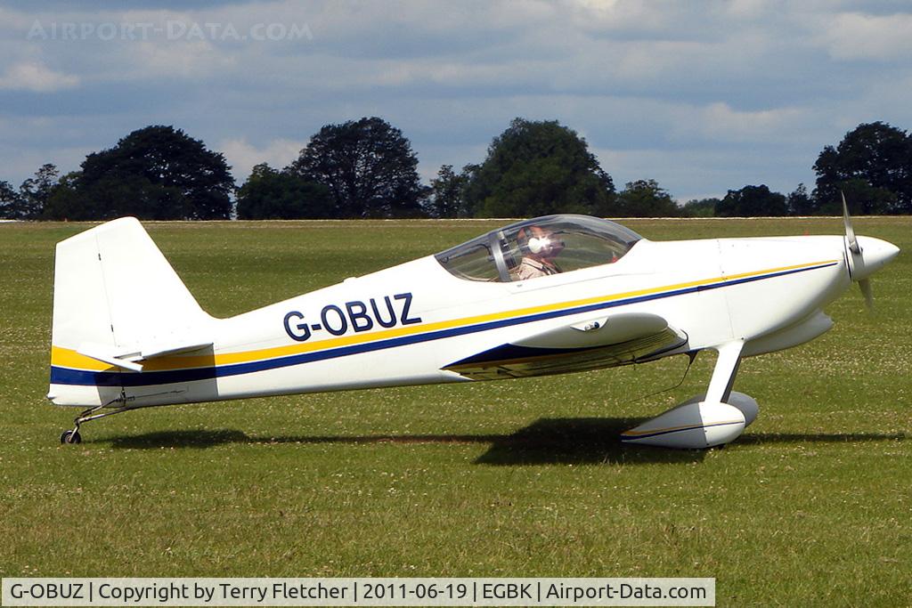 G-OBUZ, 1991 Vans RV-6 C/N 20410, 1991 VANS RV-6 at Sywell