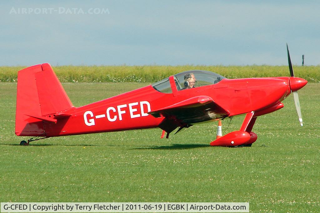 G-CFED, 2008 Van's RV-9 C/N PFA 320-14414, Vans RV-9, c/n: PFA 320-14414 at Sywell