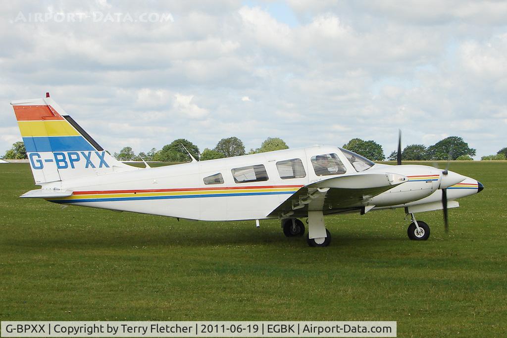 G-BPXX, 1979 Piper PA-34-200T Seneca II C/N 34-7970069, 1979 Piper PIPER PA-34-200T, c/n: 34-7970069 at Sywell