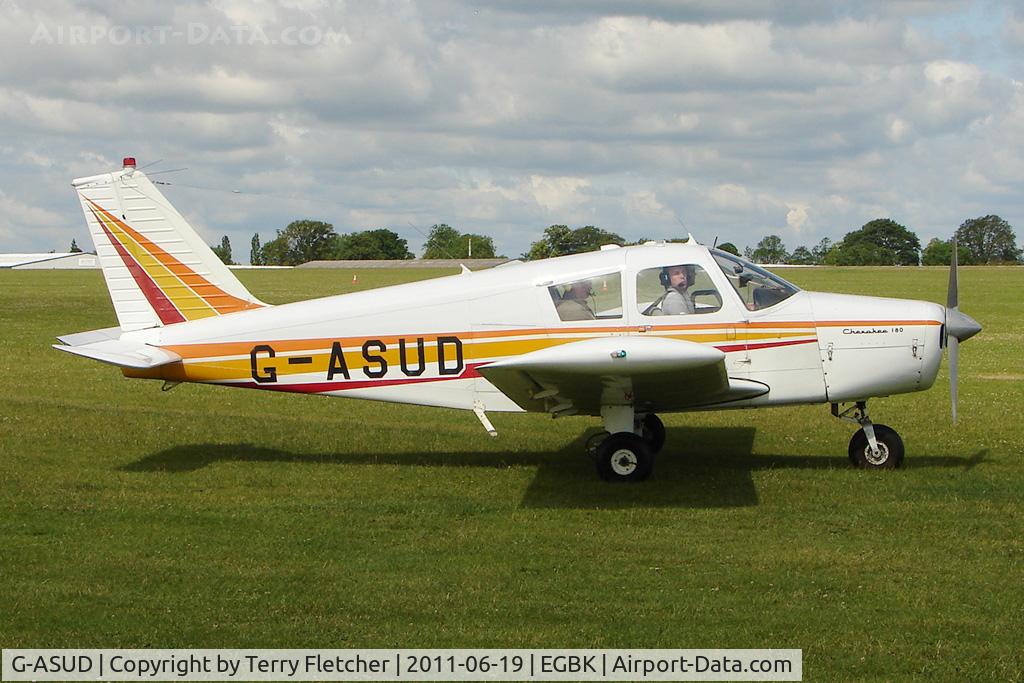 G-ASUD, 1964 Piper PA-28-180 Cherokee C/N 28-1654, 1964 Piper PA-28-180, c/n: 28-1654 at Sywell