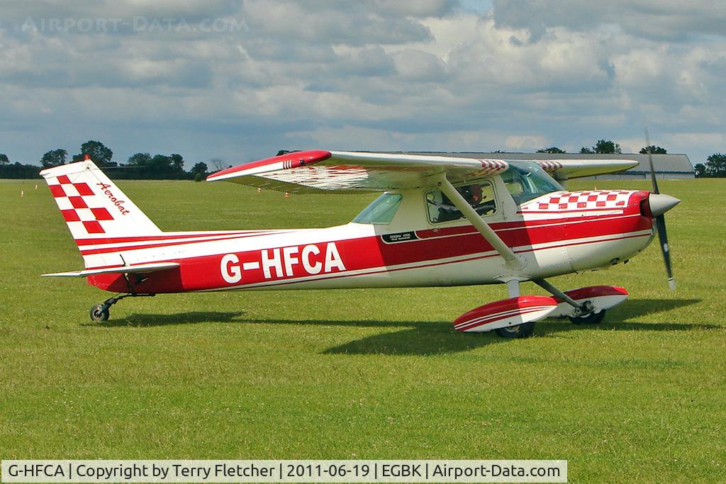 G-HFCA, 1973 Cessna A150L Aerobat Aerobat C/N A150-0381, 1973 Cessna CESSNA A150L, c/n: A150-0381 at Sywell