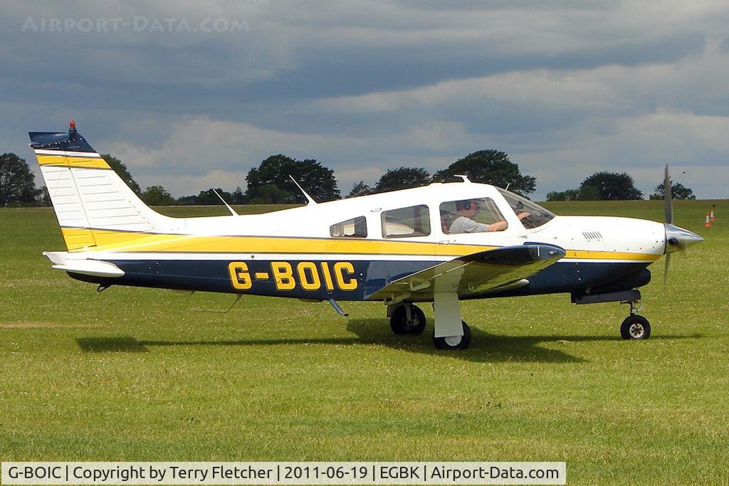 G-BOIC, 1978 Piper PA-28R-201T Cherokee Arrow III C/N 28R-7803123, 1978 Piper PIPER PA-28R-201T, c/n: 28R-7803123 at Sywell