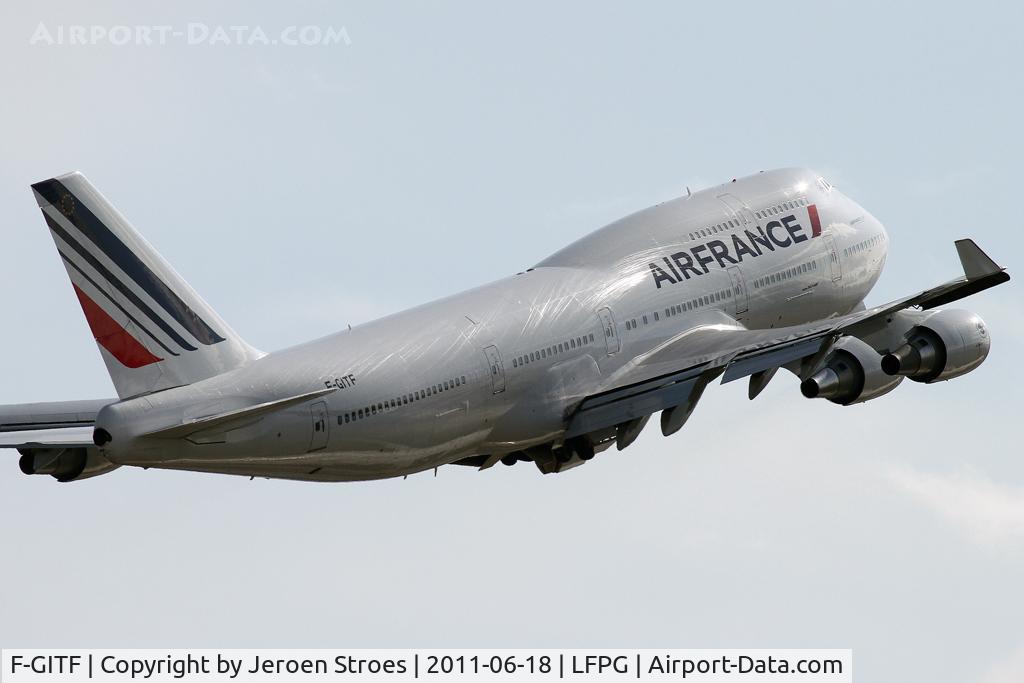 F-GITF, 1992 Boeing 747-428 C/N 25602, 18.15 departure