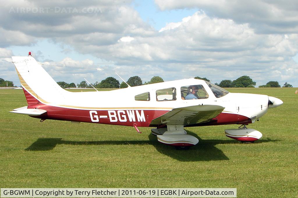 G-BGWM, 1979 Piper PA-28-181 Cherokee Archer II C/N 28-7990458, 1979 Piper PIPER PA-28-181, c/n: 28-7990458 at Sywell