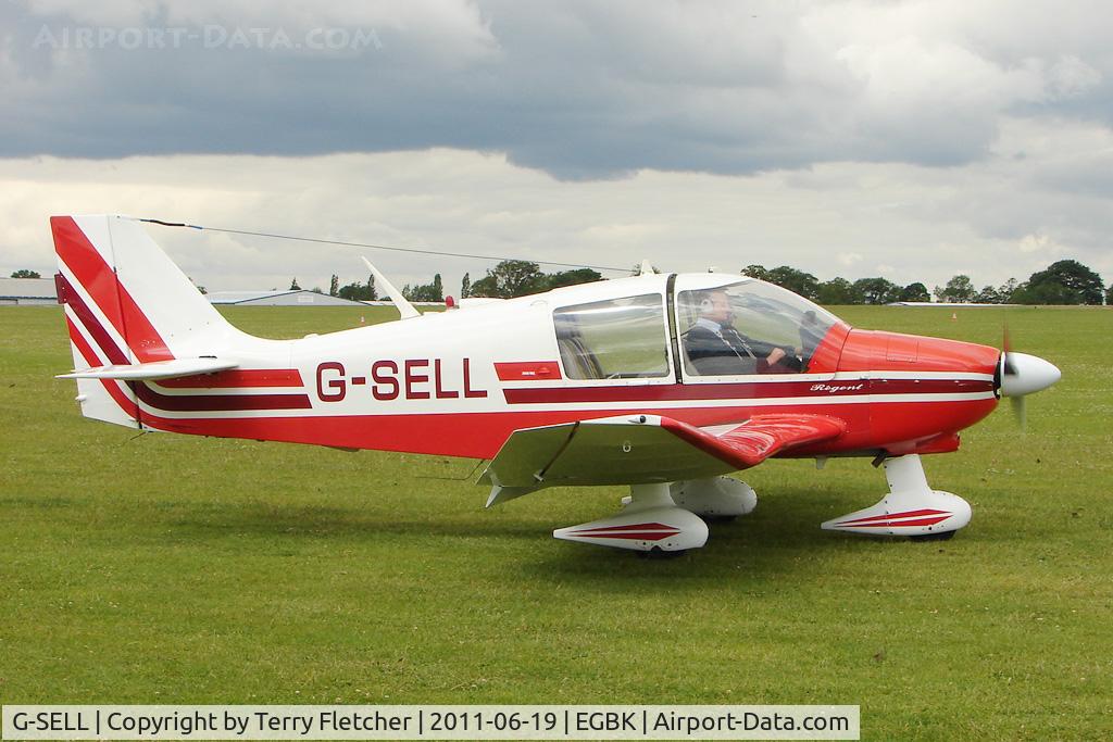 G-SELL, 1976 Robin DR-400-180 Regent Regent C/N 1153, 1976 Avions Pierre Robin CEA DR400/180, c/n: 1153 at Sywell
