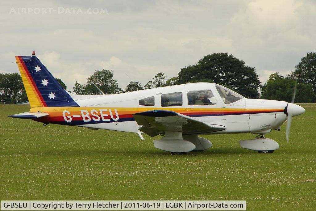 G-BSEU, 1977 Piper PA-28-181 Cherokee Archer II C/N 28-7890108, 1977 Piper PIPER PA-28-181, c/n: 28-7890108 at Sywell