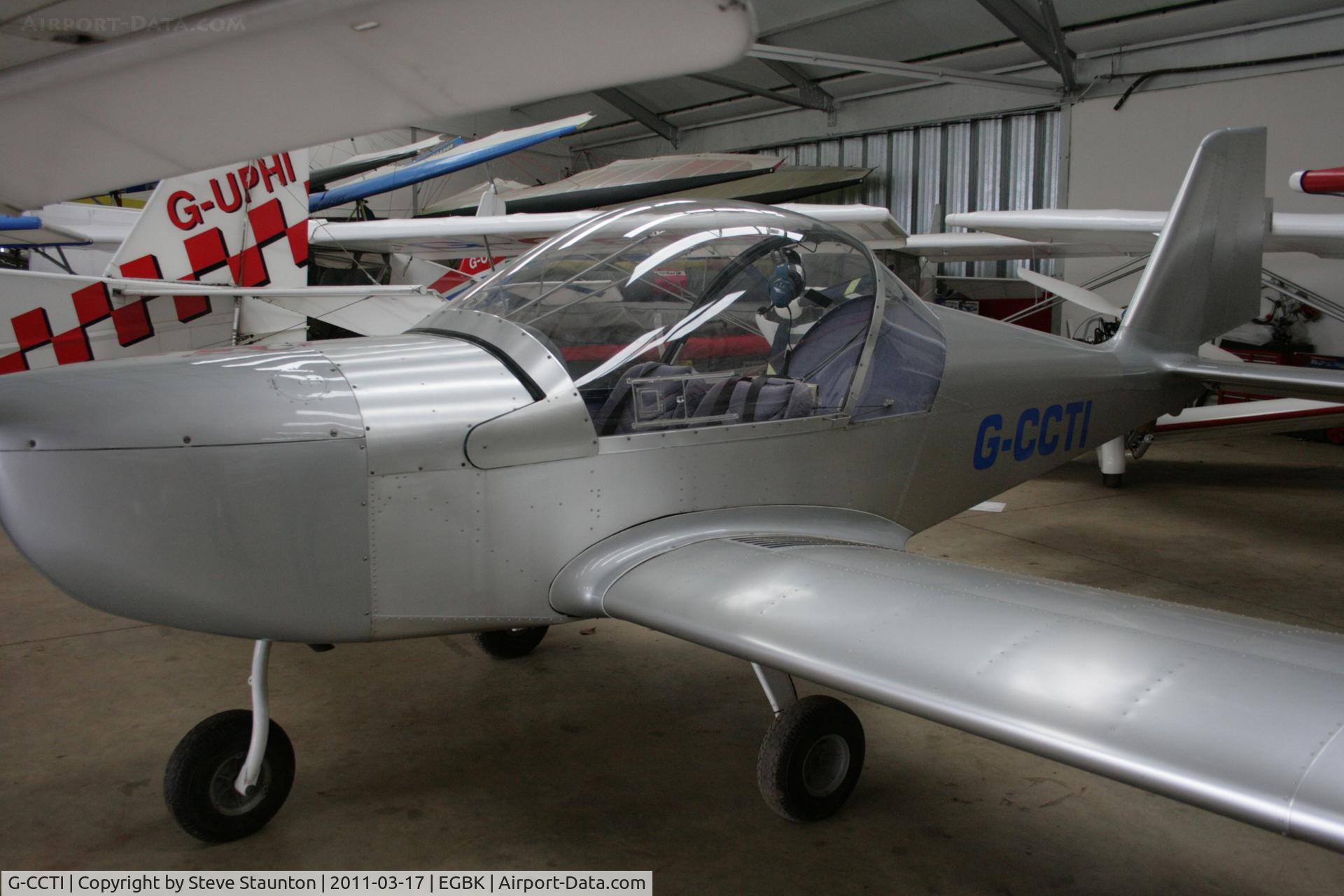 G-CCTI, 2004 Cosmik EV-97 TeamEurostar UK C/N 2009, Taken at Sywell Airfield March 2011