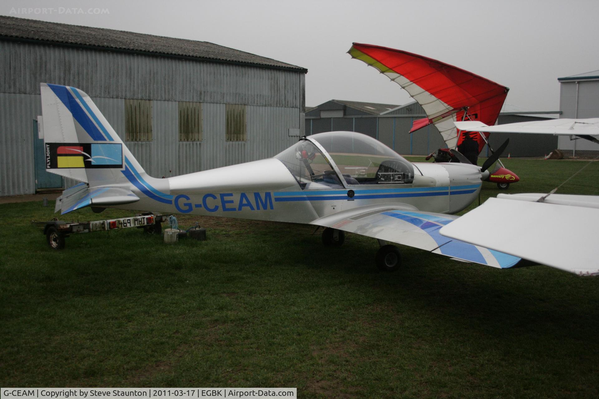 G-CEAM, 2006 Cosmik EV-97 TeamEurostar UK C/N 2729, Taken at Sywell Airfield March 2011