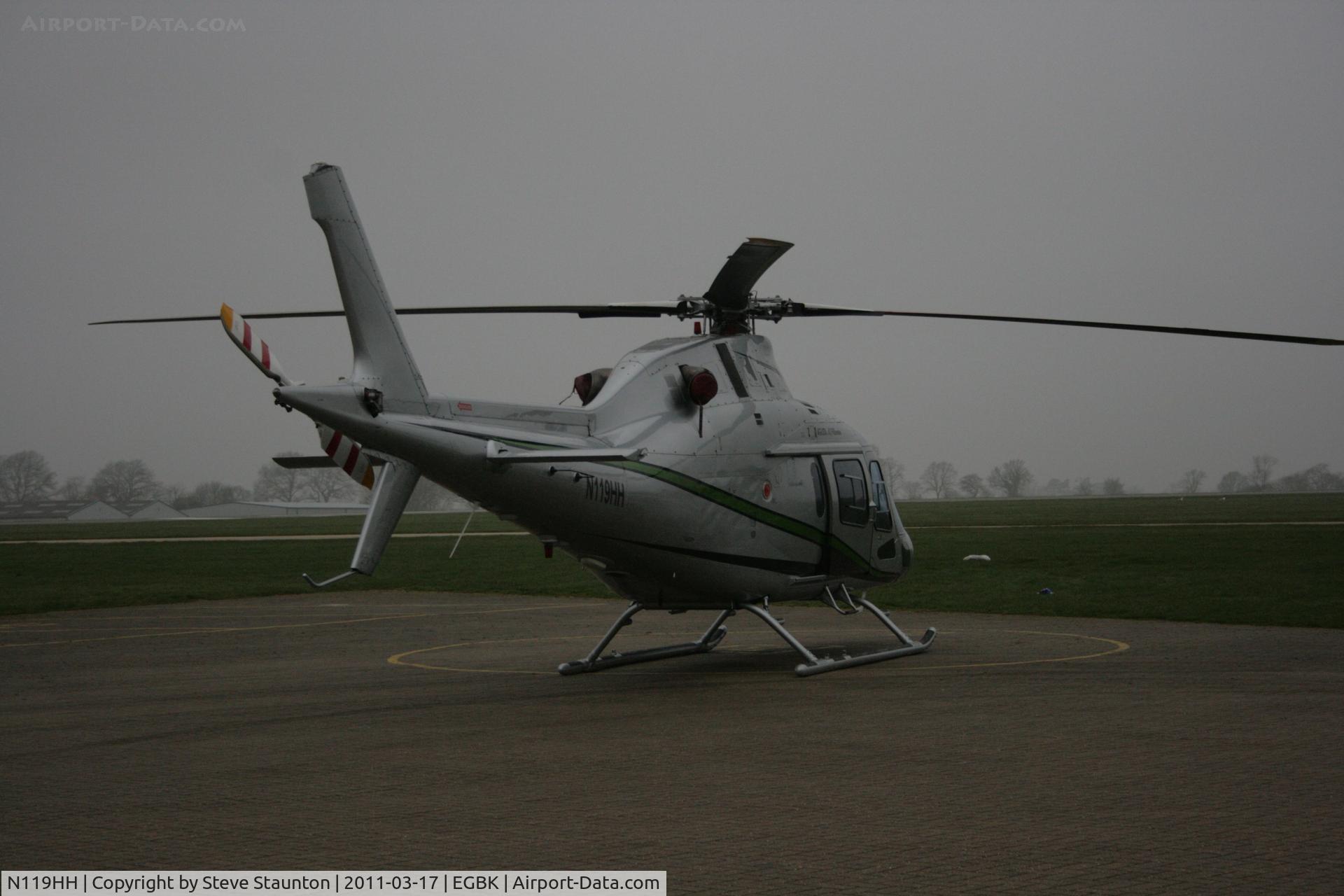 N119HH, 2000 Agusta A-119 C/N 14008, Taken at Sywell Airfield March 2011