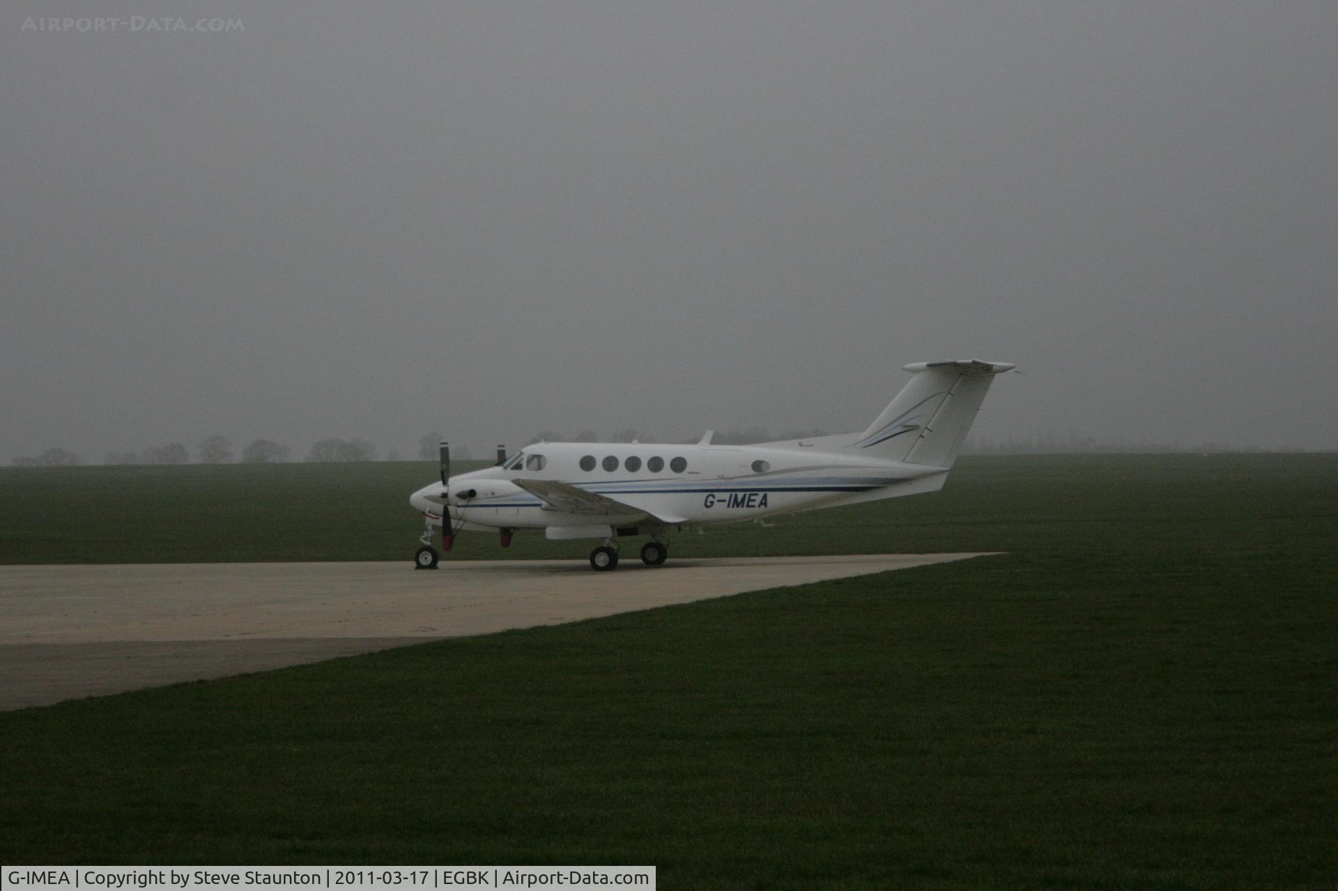 G-IMEA, 1977 Beech 200 Super King Air C/N BB-302, Taken at Sywell Airfield March 2011