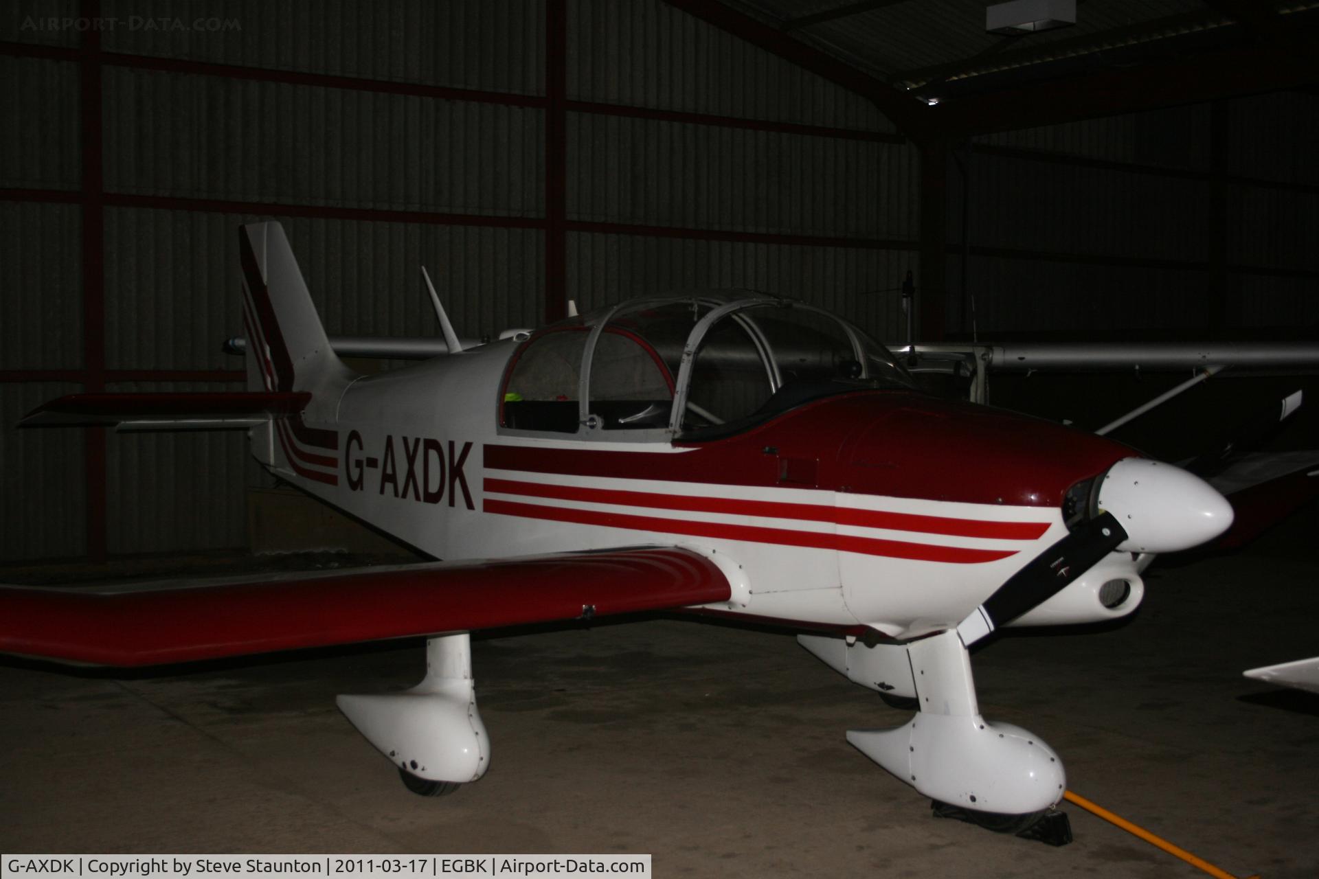 G-AXDK, 1969 Robin DR-315 Petit Prince C/N 378, Taken at Sywell Airfield March 2011