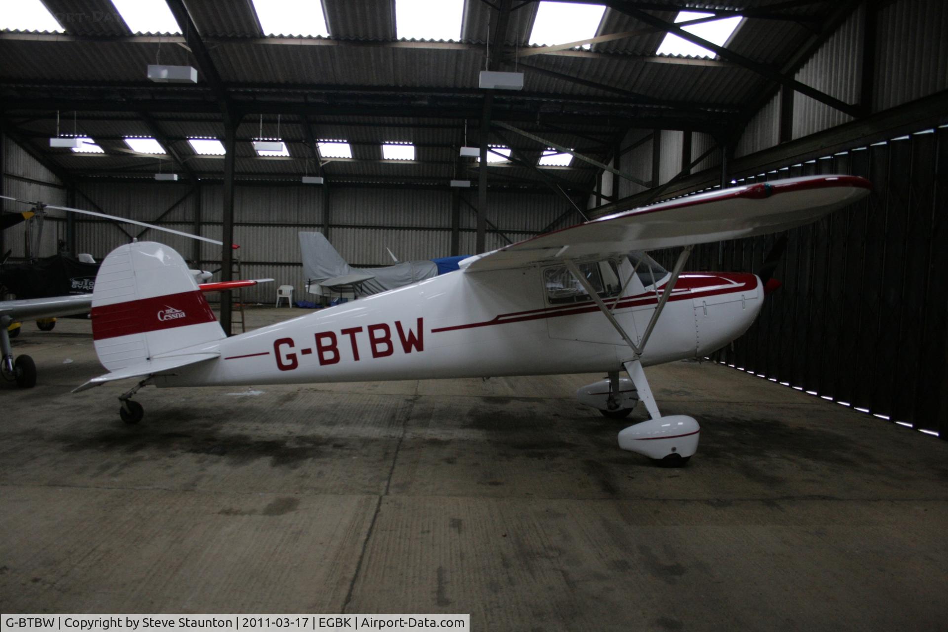 G-BTBW, 1947 Cessna 120 C/N 14220, Taken at Sywell Airfield March 2011