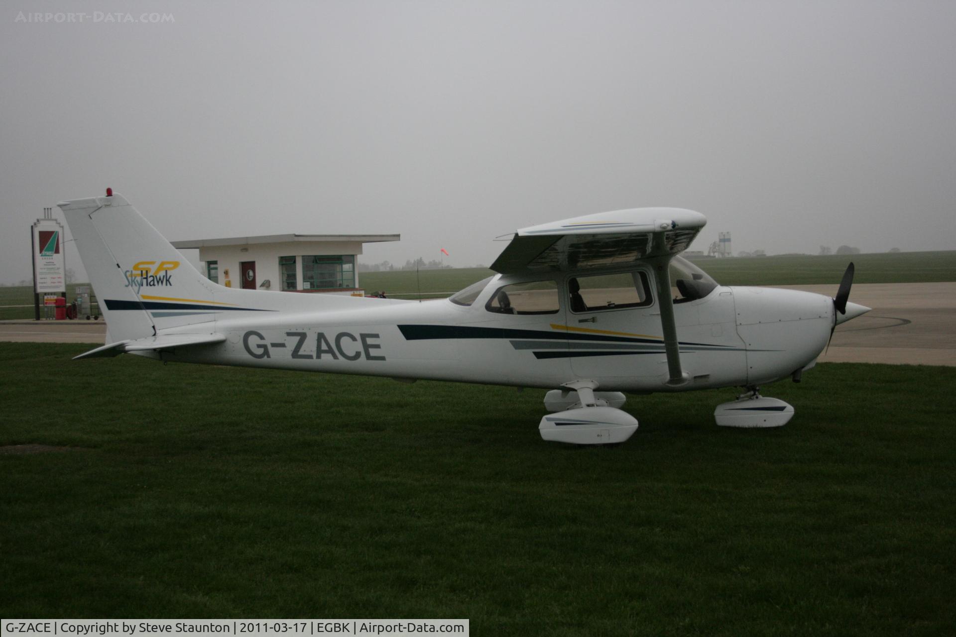 G-ZACE, 2001 Cessna 172S C/N 172S8808, Taken at Sywell Airfield March 2011