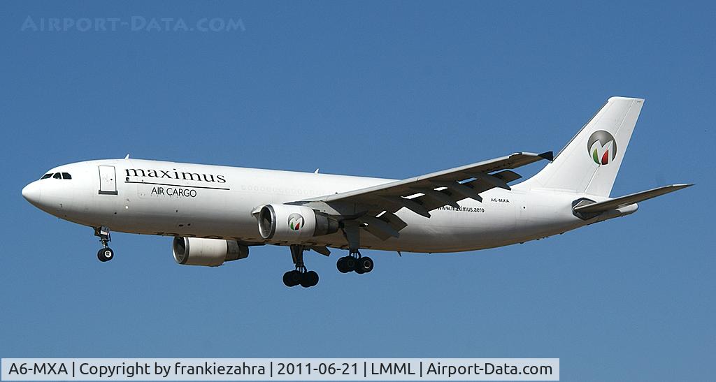 A6-MXA, 1998 Airbus A300B4-622R C/N 788, Maximus Air Cargo