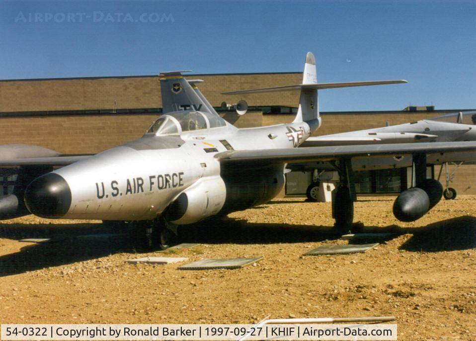 54-0322, 1954 Northrop F-89H Scorpion C/N Not found 54-0322, Hill Aerospace Museum