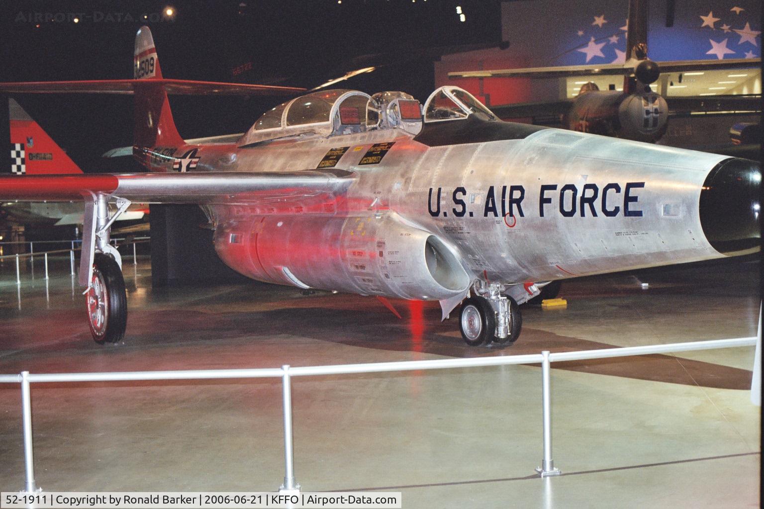 52-1911, 1952 Northrop F-89D Scorpion C/N Not found 52-1911, 52-1911 painted as 53-2509
National Museum of the Air Force