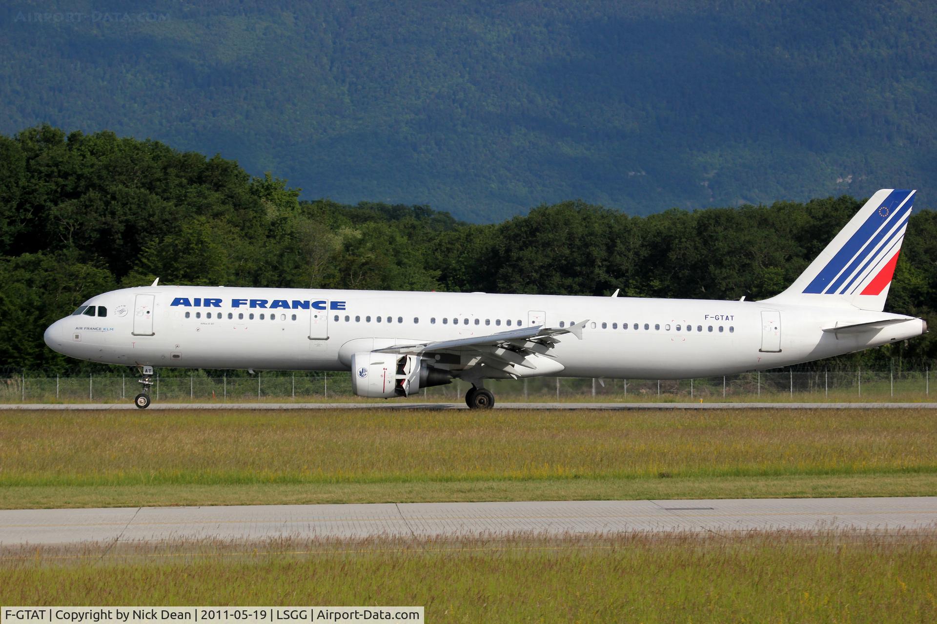 F-GTAT, 2008 Airbus A321-211 C/N 3441, LSGG/GVA