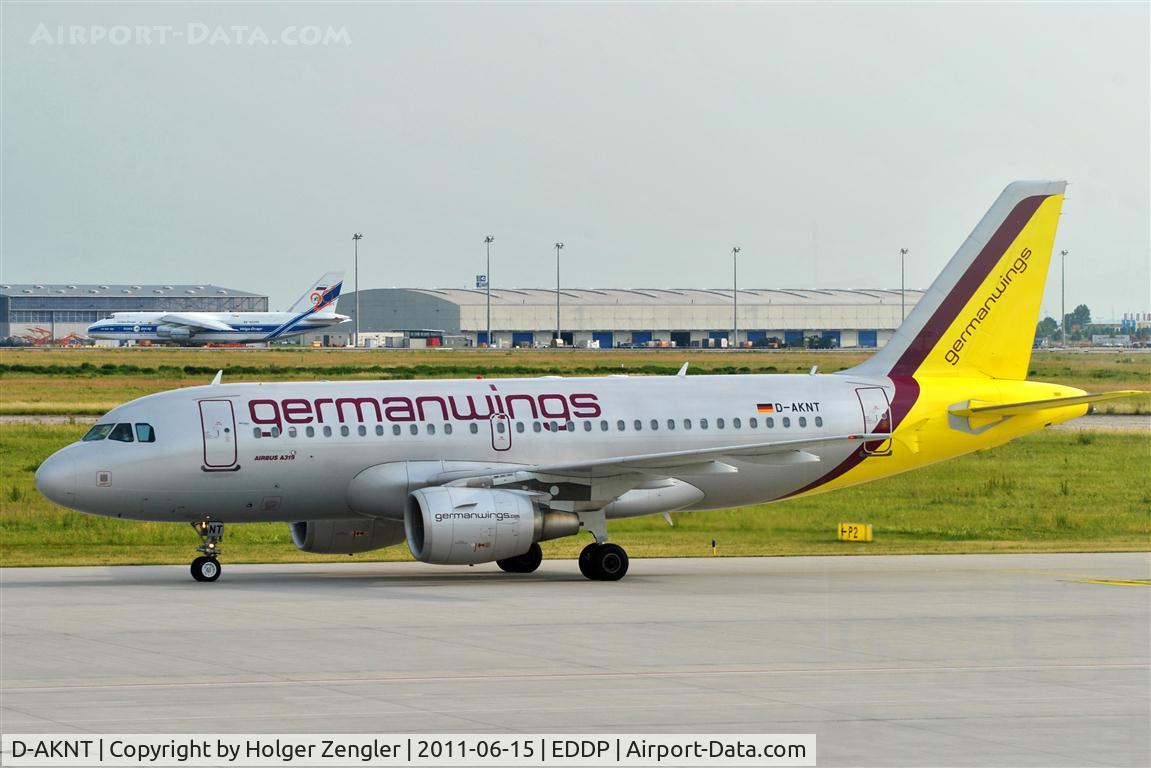 D-AKNT, 2005 Airbus A319-112 C/N 2607, Arrival of a daily yellow tail