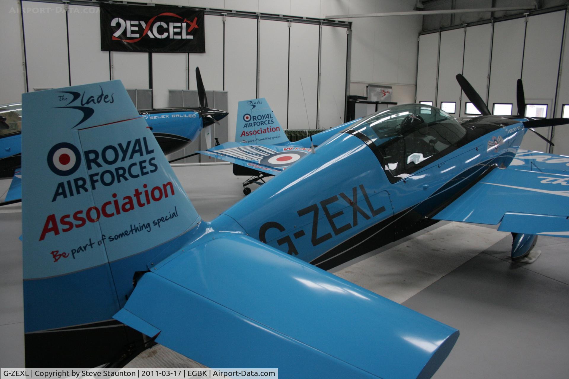 G-ZEXL, 2006 Extra EA-300L C/N 1225, Taken at Sywell Airfield March 2011