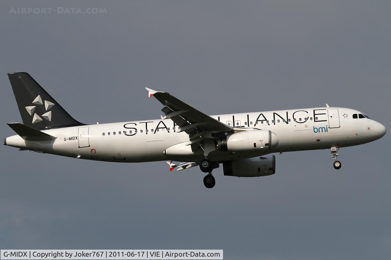 G-MIDX, 2000 Airbus A320-232 C/N 1177, BMI
