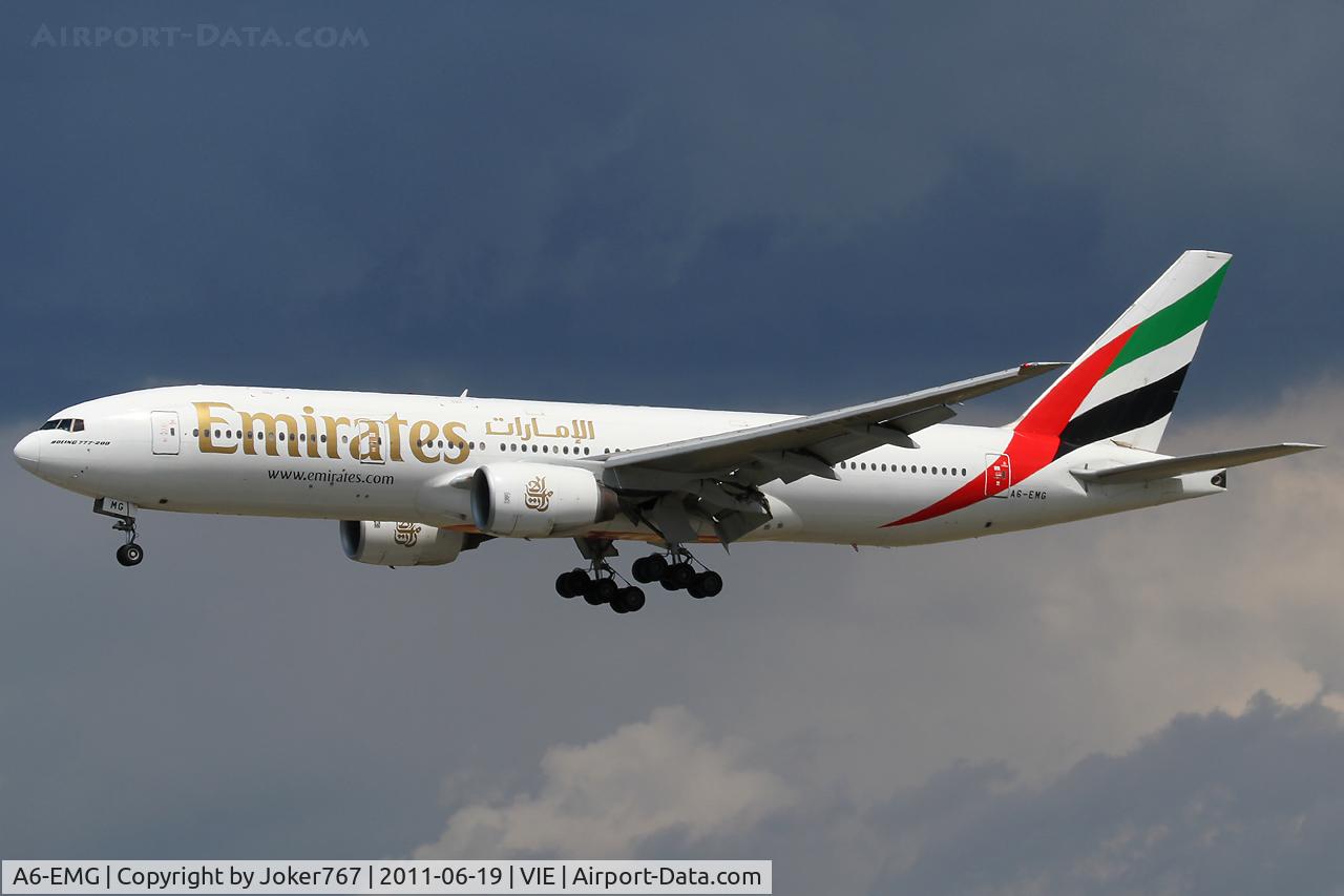 A6-EMG, 1997 Boeing 777-21H/ER C/N 27252, Emirates