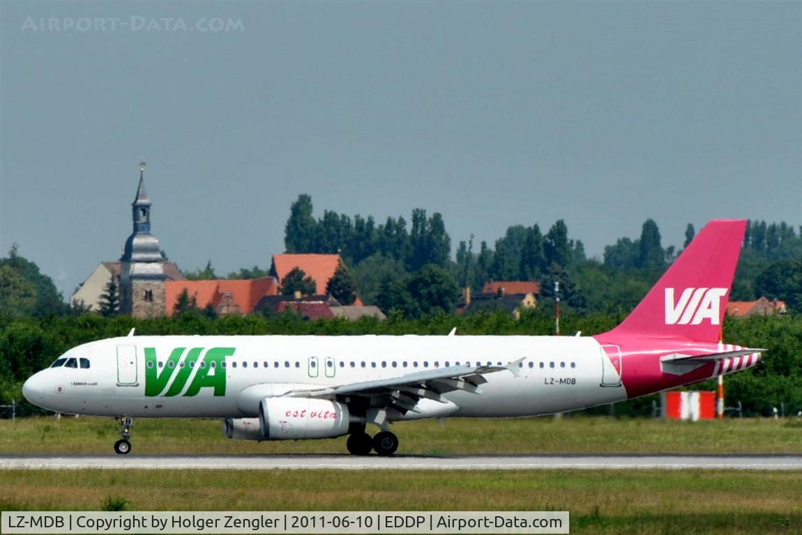 LZ-MDB, 2007 Airbus A320-214 C/N 3125, Arrival from Varna/Bulgaria.