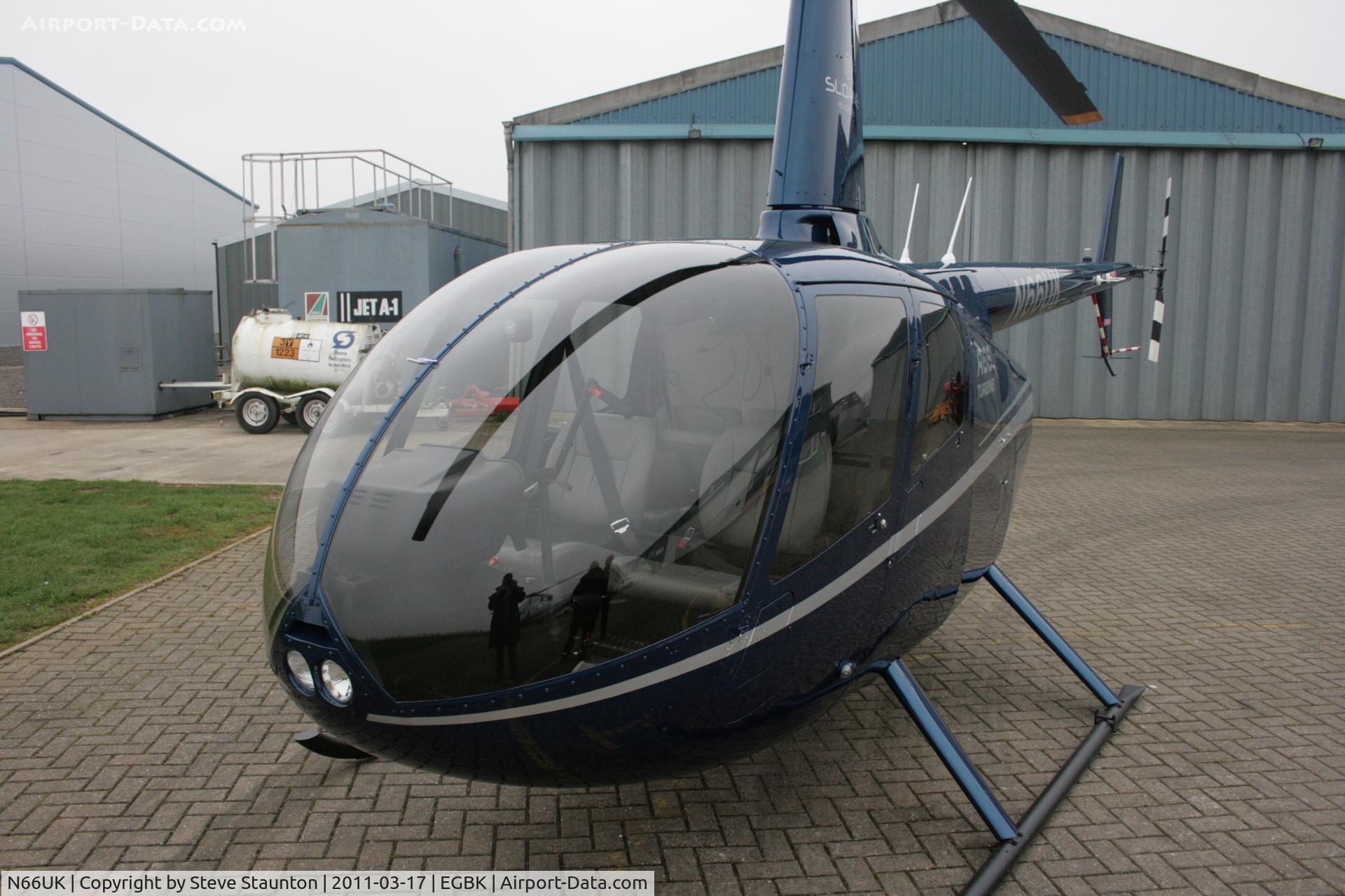 N66UK, 2011 Robinson R66 Turbine C/N 0017, Taken at Sywell Airfield March 2011