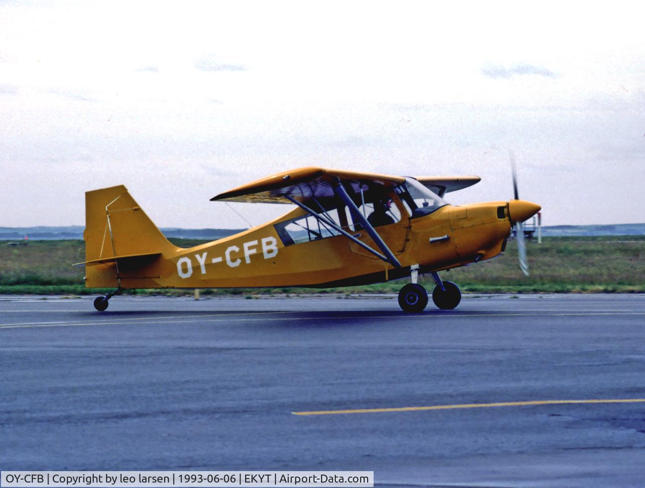 OY-CFB, 1979 Bellanca 8KCAB Decathlon C/N 487-79, AAlborg AB open house 6.6.93