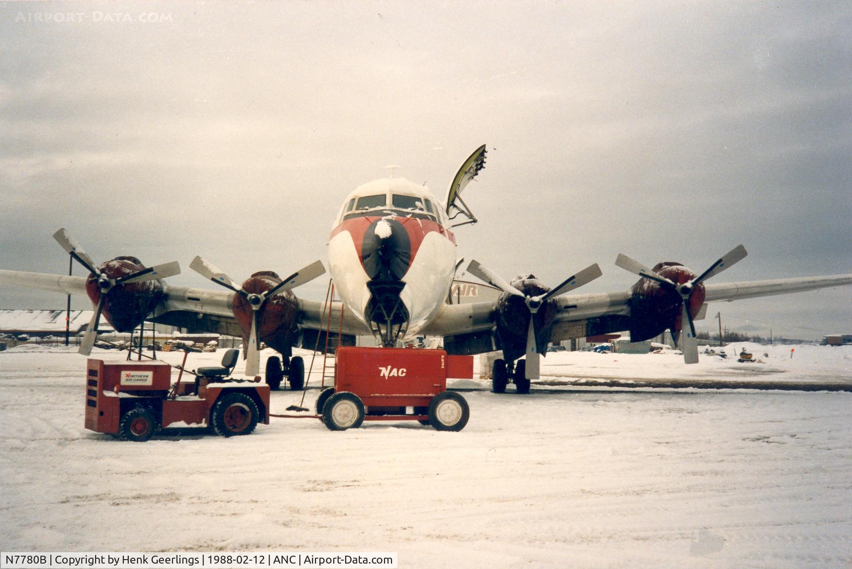 N7780B, 1957 Douglas DC-6A C/N 45372, Northern Air Cargo