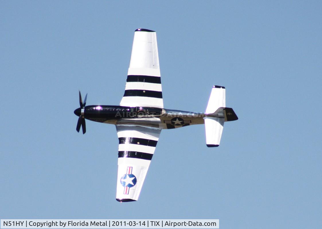N51HY, 1944 North American P-51D Mustang C/N 124-48192, Quick Silver