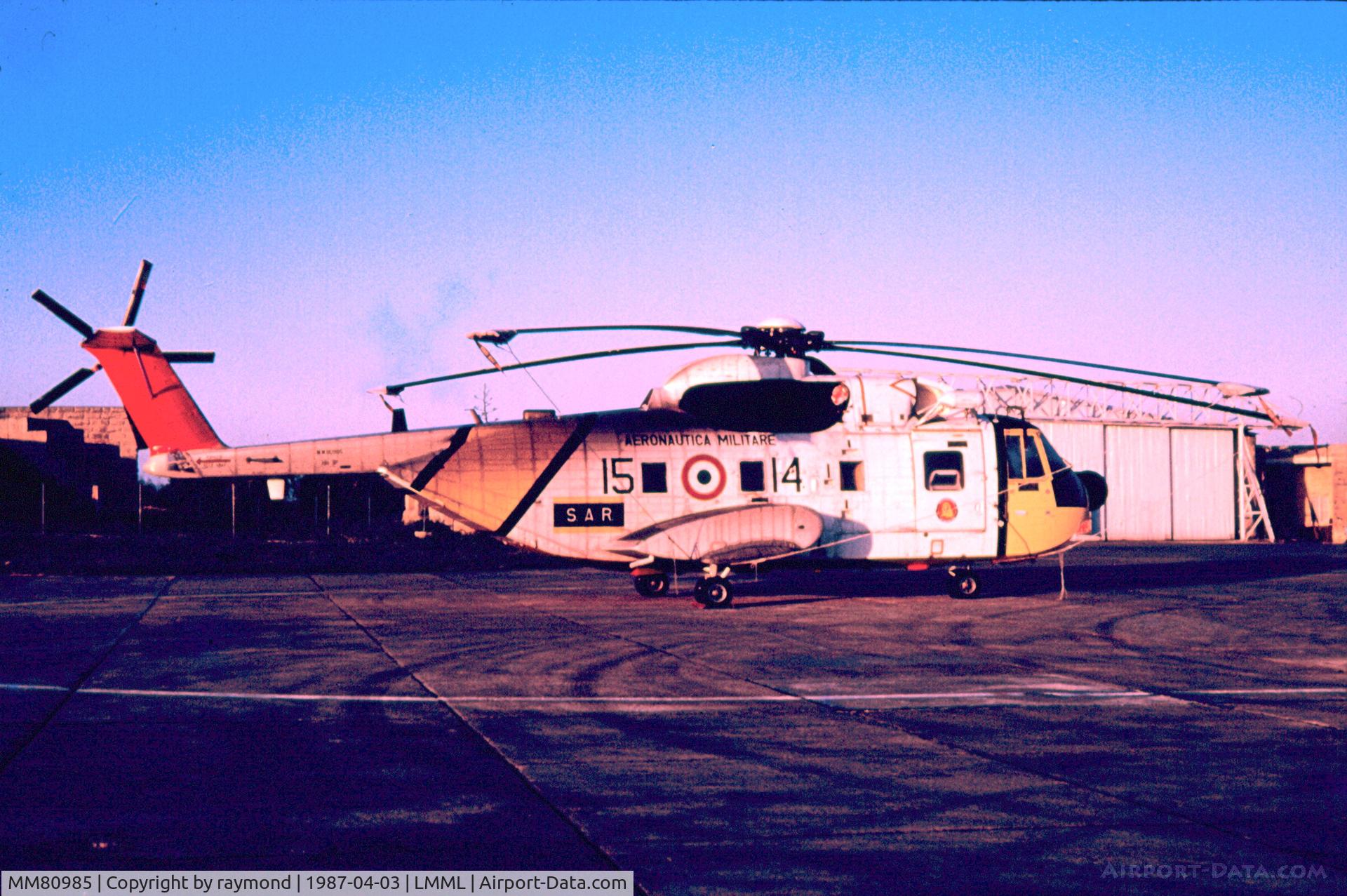 MM80985, 1977 Agusta HH-3F Pelican C/N 6212, HH3F MM80985/15-14 Italian Air Force