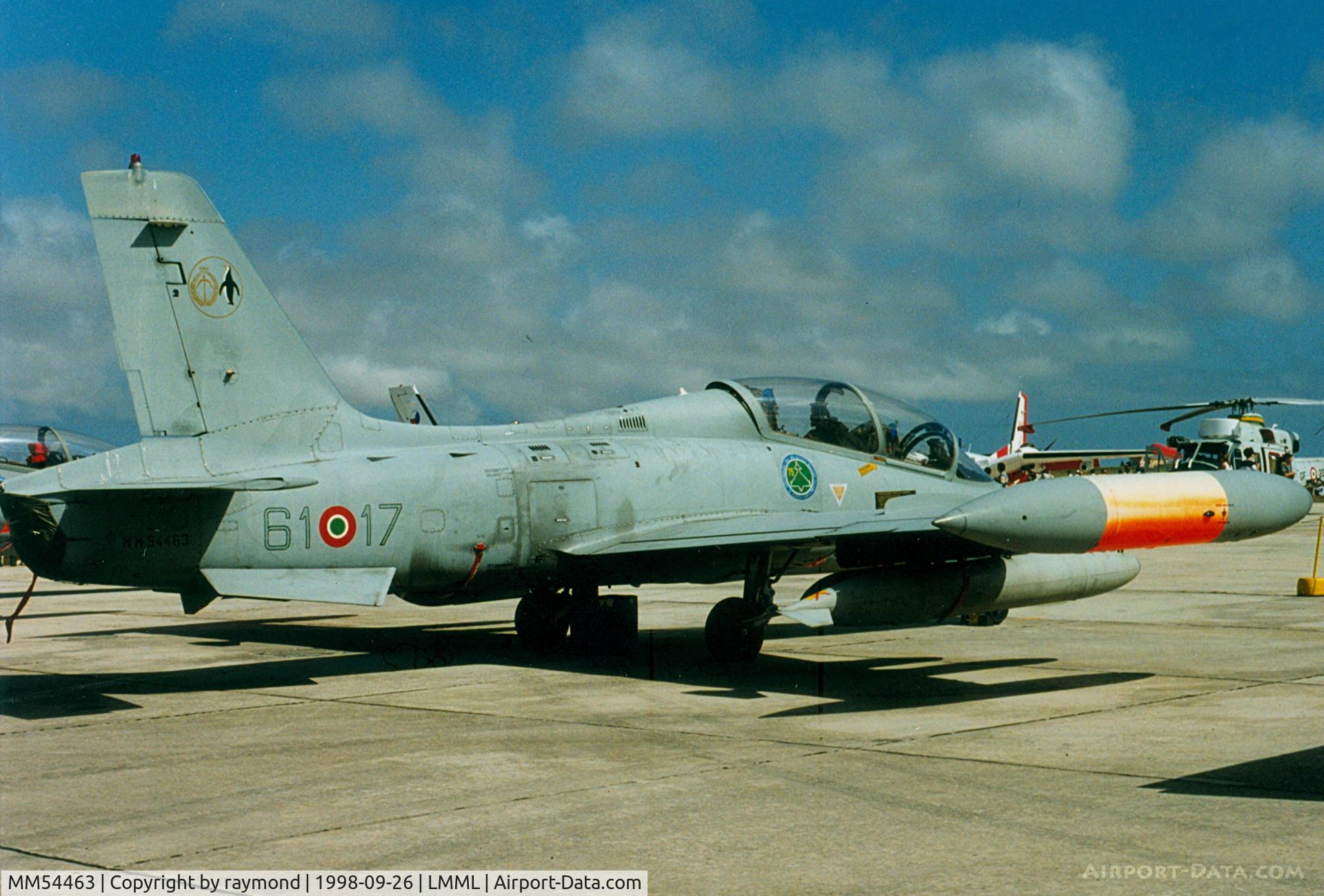 MM54463, Aermacchi MB-339A C/N 6642/039/AA025, MB339 MM54463/61-17 Italian Air Force