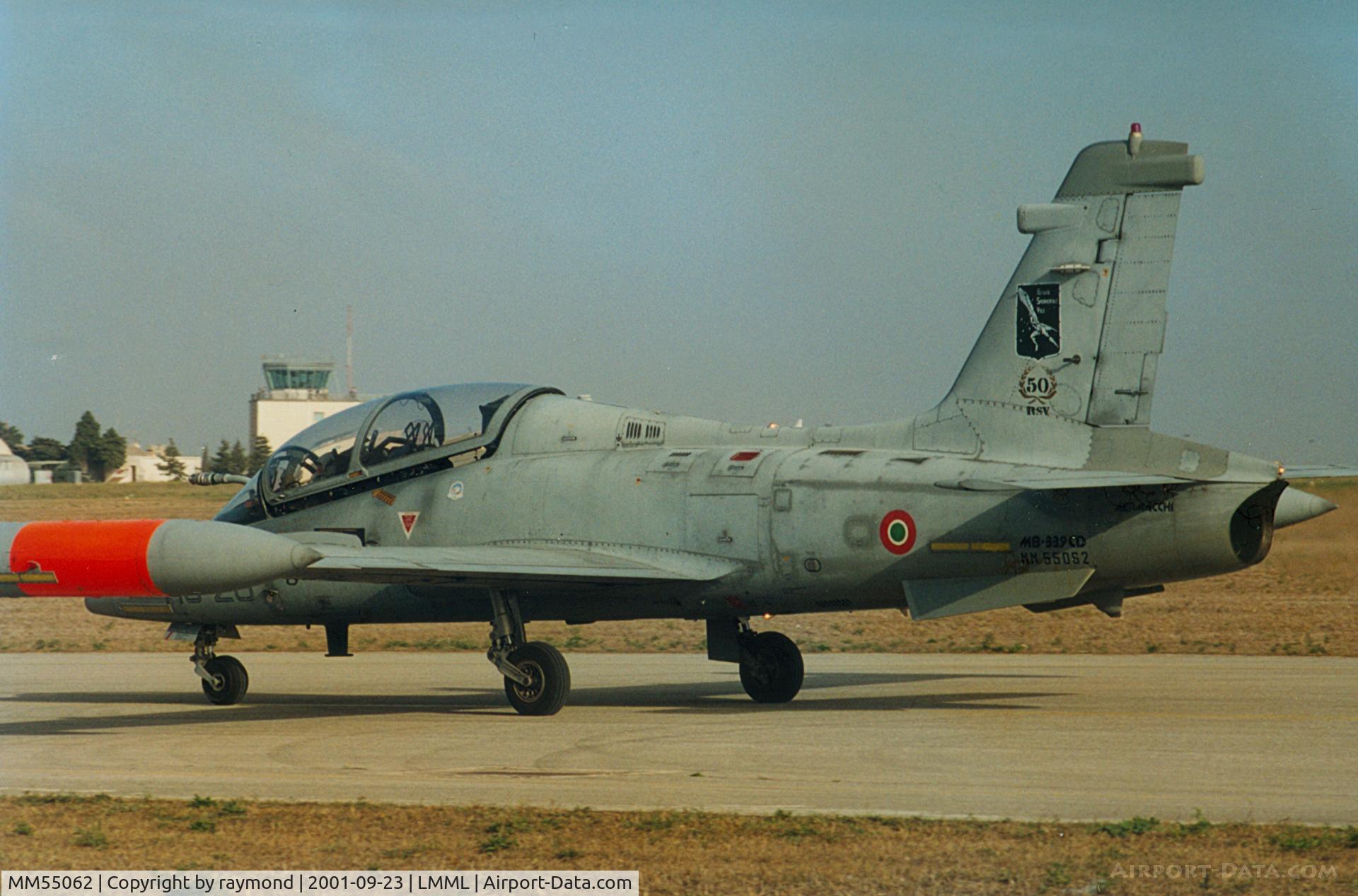 MM55062, Aermacchi MB-339CD C/N 6859/192/CD001, MB339 MM55062/RS-2 Italian Air Force