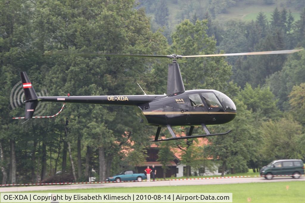 OE-XDA, 2007 Robinson R44 II C/N 11611, at Flachberg/Austria