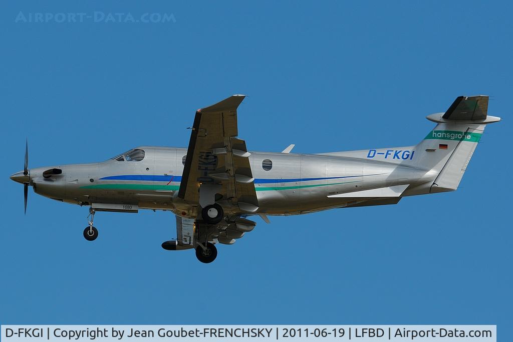 D-FKGI, 2008 Pilatus PC-12/47E C/N 1080, landing 23