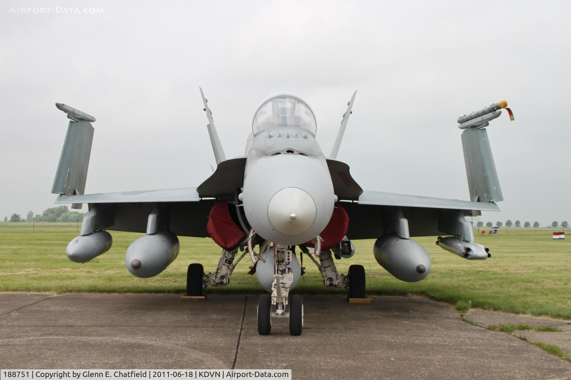 188751, McDonnell Douglas CF-188A Hornet C/N 0362/A303, At the Quad Cities Air Show