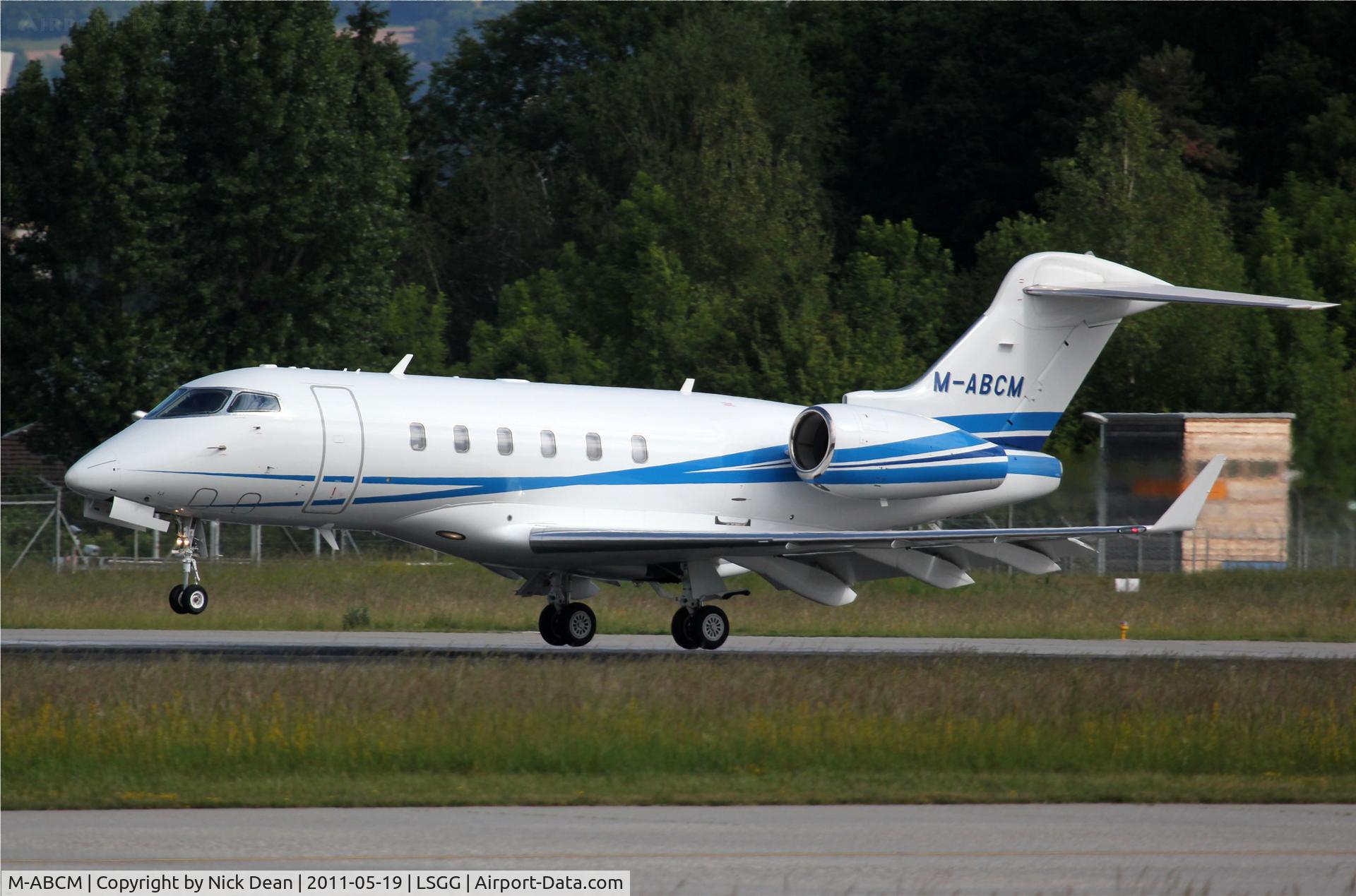 M-ABCM, 2009 Bombardier Challenger 300 (BD-100-1A10) C/N 20277, LSGG/GVA