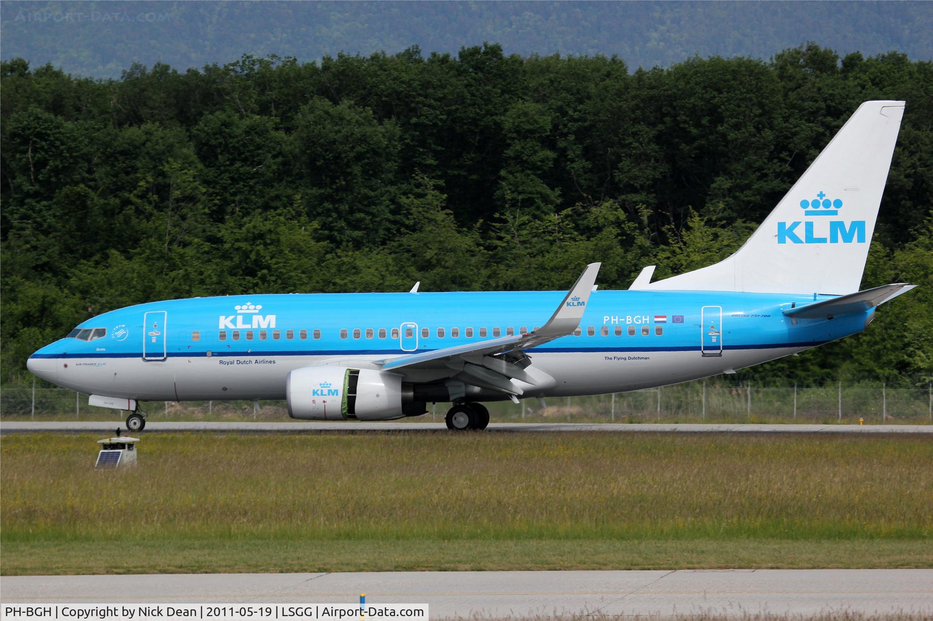 PH-BGH, 2009 Boeing 737-7K2 C/N 38053, LSGG/GVA
