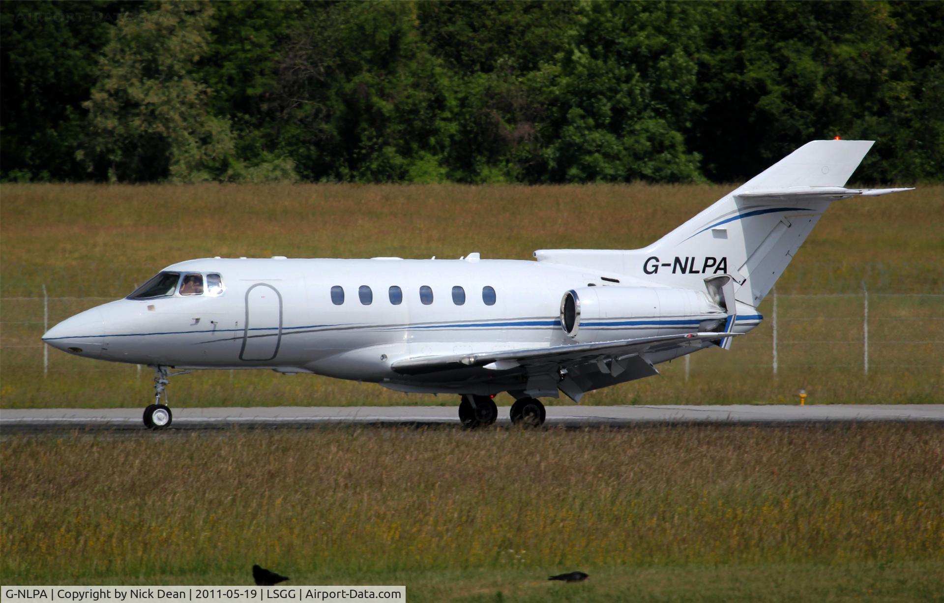 G-NLPA, 2008 Hawker 750 C/N HB-14, LSGG/GVA